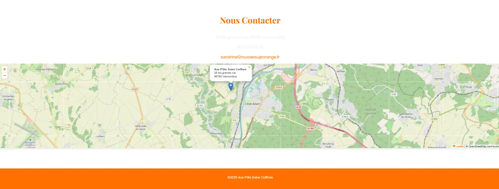 Page de contact